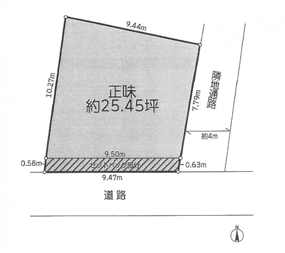 建築条件なし土地