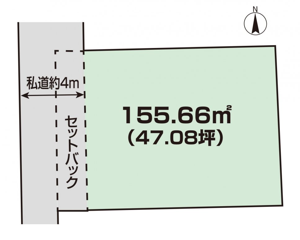 建築条件なし土地