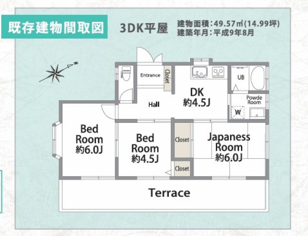 建築条件なし土地